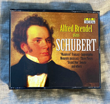 Alfred Brendel Plays Schubert (3 CD, 1996) VoxBox Compilation Set Like New picture