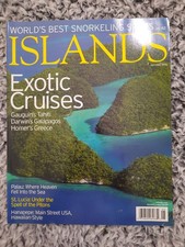 Islands Magazine April / May 2006 Snorkeling, Exotic Cruises, Tahiti, Galapagos picture