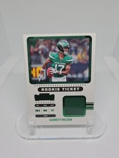 2022 Panini Contenders - Rookie Ticket Swatches Garrett Wilson #RTS-GWI (MEM,... picture