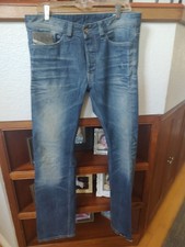 DIESEL INDUSTRY MENS VIKER REGULAR STRAIGHT STRETCH JEANS,32 X 32 picture