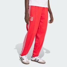 adidasL LIVERPOOL FC ORIGINALS TRACK PANTS JZ0139 Pure Ruby SELECT SZ picture