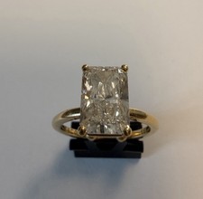 Tacori 2.23ct Radiant Lab Grown Diamond Engagement Ring 18K Yellow Gold G VS1 picture