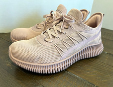 SKECHERS BOBS Women’s Pink Mesh Lace-Up Low Top Athletic Sneakers new never worn picture