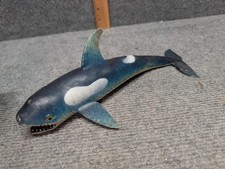 VTG Hong Kong Killer Whale Orca Toy Figure Rubber Vinyl 1226 picture