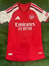 adidas Arsenal Bukayo Saka #7 Men’s M Home Soccer Jersey Red/White picture