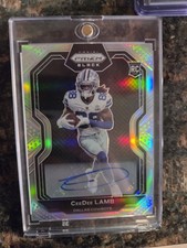 2020 Panini Chronicles - Prizm Black CeeDee Lamb #PB-11 Silver (RC) picture