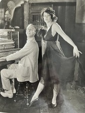 The Shooting Of Dan McGrew Barbara La Marr Lew Cody Silent Orig 1924 Press Photo picture
