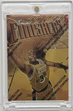 1997 TOPPS FINEST RARE SHAQUILLE ONEAL GOLD CHROME W/ Coating INVESTMENT CARD picture