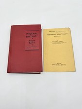 Industrial Electricity W.H. Timbie w Answer Book 2nd Edition 1947 HC Vintage picture