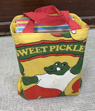 Vintage - Sweet Pickles Hardcover Book Lot With Tote - 16 Books - Dated 1977-78 picture