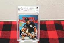 Vintage 1997 Sports Illustrated / Fleer Jeter / A Rod #179 BCCG Graded Mint 10  picture