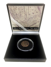 Great Cities Collection: New York The First New York Penny COA  Included picture