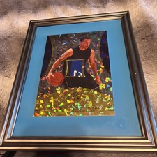 2022 The Bar Jumbo Shoe Patch Stephen Curry Hard Signed AUTO 9/10 picture
