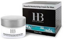 HB Dead Sea Powerful Moisturizing Cream For Men 50ml Facial Care picture