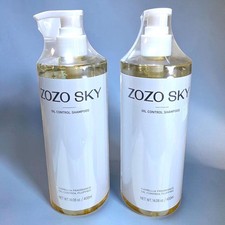 ZOZO SKY Oil Control Shampoos Camellia Fragrance 14.08 oz / 400ml Twin Pack NEW picture