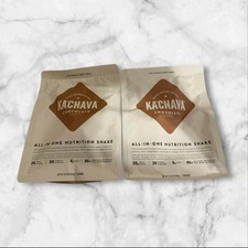 FOR 2 BAGS KA’CHAVA Chocolate ALL IN ONE NUTRITION SHAKE 15.31 Oz Kachava 2027+ picture