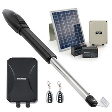 CO-Z Automatic Single Swing Gate Opener 20W Solar Panel Kit for 660lb 18ft Gates picture