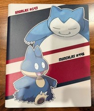  Pokemon Snorlax Ultra Pro Binder Darkness Ablaze/Rebel Clash 77 Card Collection picture