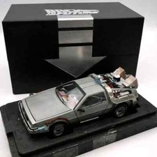 HotWheels 1:18 Super Elite Back To The Future Time Machine Ultimate Editon BLY44 picture