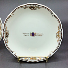 Nostalgie Istanbul Orient Express Porcelain Plates 5pc Set New picture