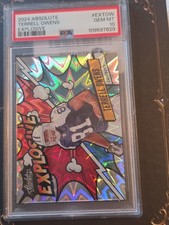 2024 Absolute Terrell Owens Explosive #EXTOW PSA GEM MINT 10 BANG BANG picture