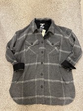 NWT l.l. Bean ll bean signature wool blend long shacket sz XL extra large picture