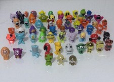 Gogo’s Crazy Bones Lot of 63 Figures Mixed Series Metallic Glitter Variants picture