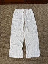 Chico's white linen pants picture