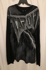 Tapout men's Celtic Storm Thermal Long Sleeve Shirt Lightning Size 4XB picture