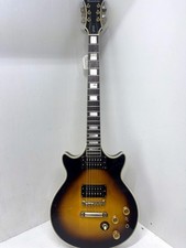 70's-80's Epiphone Genesis Dark Sunburst Ebony 6-String Electric Guitar picture