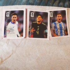 Panini FIFA World Cup Qatar 2022 Soccer Stickers Lot (3) Robinson Alvarez picture