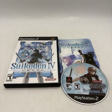Suikoden IV PS2 PlayStation 2 Complete w/ Manual CIB Tested picture