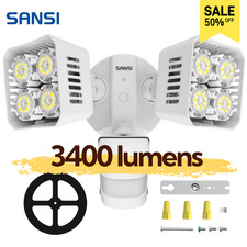 SANSI LED Floodlights Motion Sensor 30W 3400lm Security Light Outdoor Lamp IP65 picture