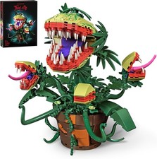 Piranha Plant Audrey II 2 Building Blocks Set, Toys Kit Horrors Flower Shop Deco picture