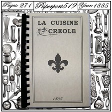 1885 LA Cuisine Creole Vintage Cook Book 271 Pages picture