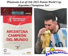 (10)2022 Panini FIFA World Cup ARGENTINA Champions 30ct Set-LIONEL MESSI Poster picture