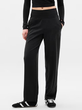 ATHLETA Venice Straight Leg Pant  ST Small Tall S T | Black #860874 NEW picture