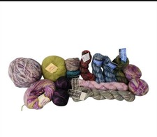 Luxury Mohair Silk Yarn Lot Sandnes Katia Berroco Halo Wool Blend Knit Bundle picture