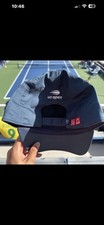 Uniqlo US Open Roger Federer RF Logo Adjustable Cap Unisex One Size Blue Pink picture