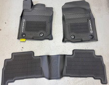 LEXUS GX460 2017-2023 3 PCS BLACK ALL WEATHER LINERS PT908-60170-02 picture