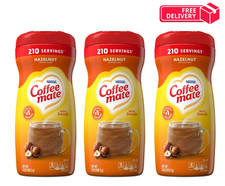 3 Pack Nestle Coffee Mate Hazelnut Powder Coffee Creamer, 15 oz, Lactose-free picture