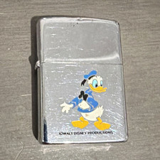 Vintage 1975 Donald Duck Zippo Lighter picture