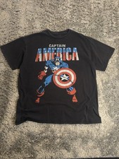 Avengers Captain America Clothes Vintage Y2K T-Shirt Men's picture