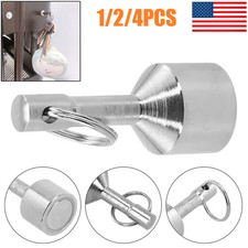 1/2/4x Keychain Rare Earth Magnet For Testing Gold Silver Jewelry Precious Tools picture