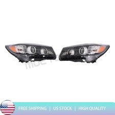 For 2016-2018 Kia Sorento Headlight Halogen w/ LED DRL 2pcs picture
