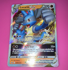 Lucario VSTAR SWSH214 Promo 2022 Holo Black Star Promo English Pokémon TCG picture