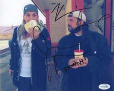 KEVIN SMITH & JASON MEWES Signed 8x10 Photo Clerks Jay & Silent Bob ACOA picture