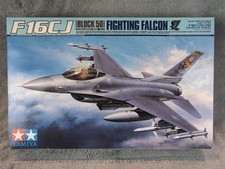 Tamiya - F-16CJ (Block 50) Fighting Falcon 1/32 60315 Open Box - Sealed parts. picture