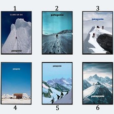 Patagonia Poster, Vintage Patagonia Poster, Home Decor, Wall Decor picture
