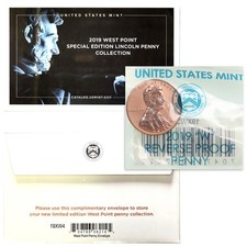 2019 W Lincoln Shield Cent Gem DCam Reverse Proof OGP & COA picture